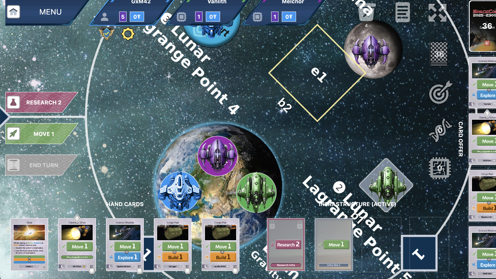 SpaceCorp: 2025-2300AD Screenshot 1