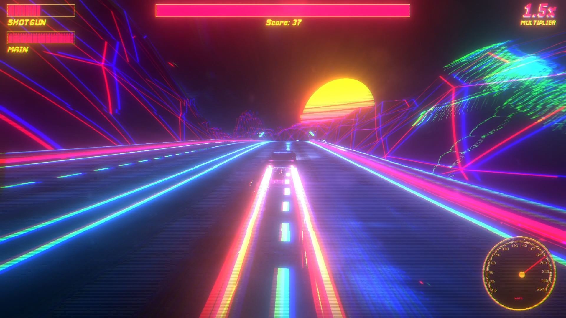 Synthwave FURY Screenshot 0