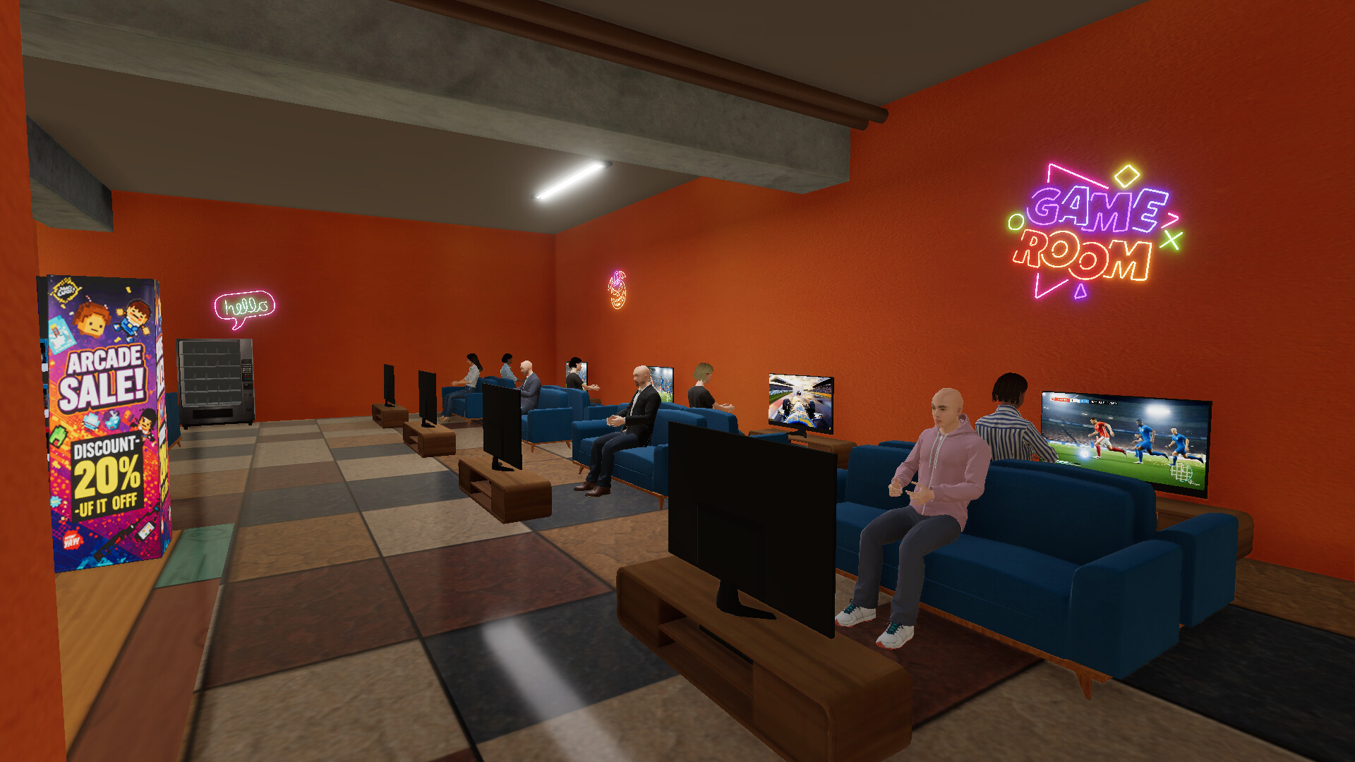 Retro Arcade Shop Simulator Screenshot 2