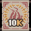 Volcano leaderboard score 10000+ icon