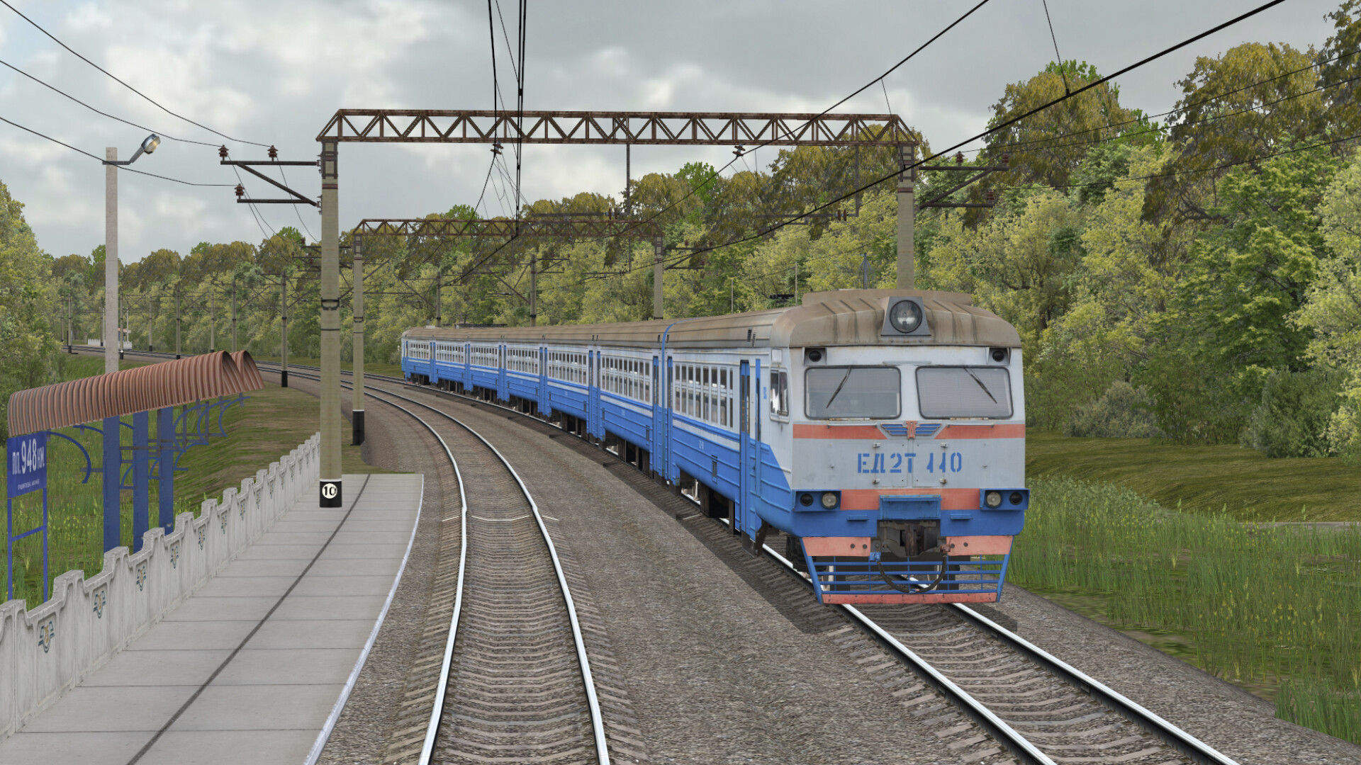 ZDSimulator - ED2t Electric Train Screenshot 0