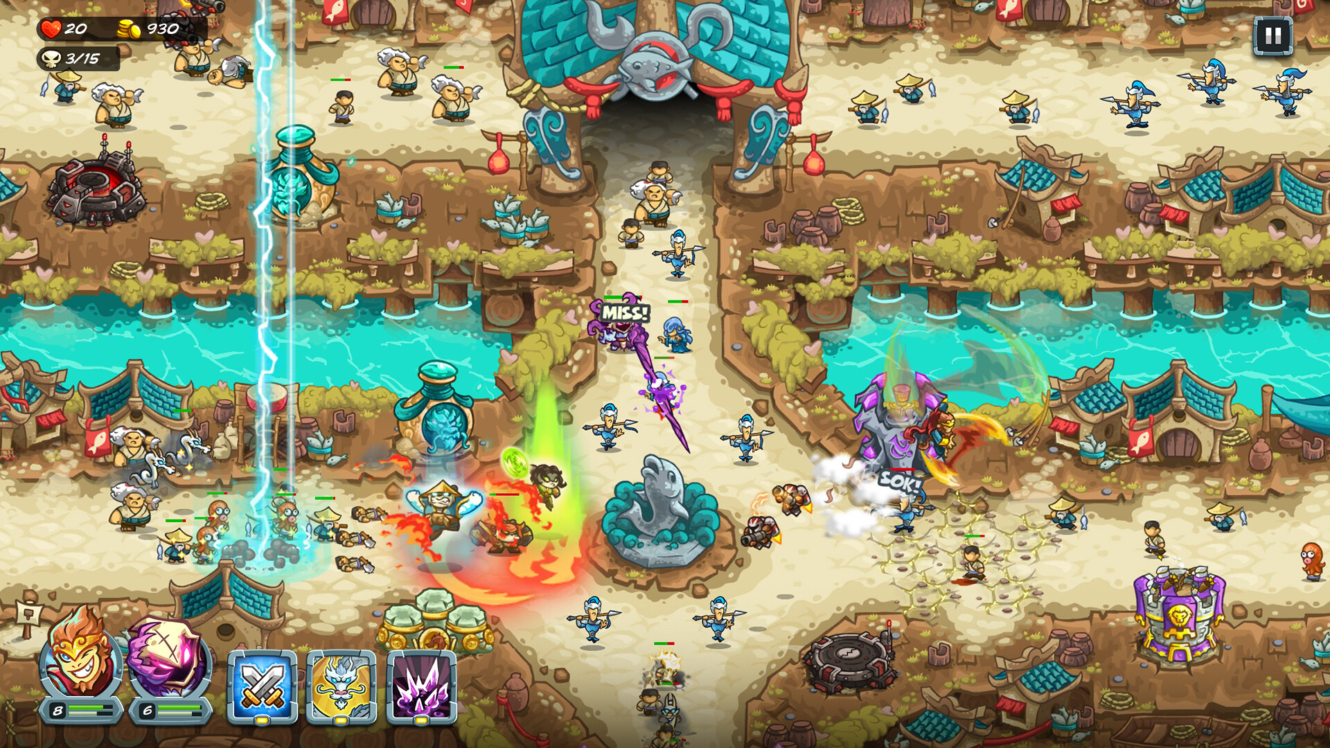 Kingdom Rush 5: Alliance TD - Wukong's Journey Campaign Screenshot 2