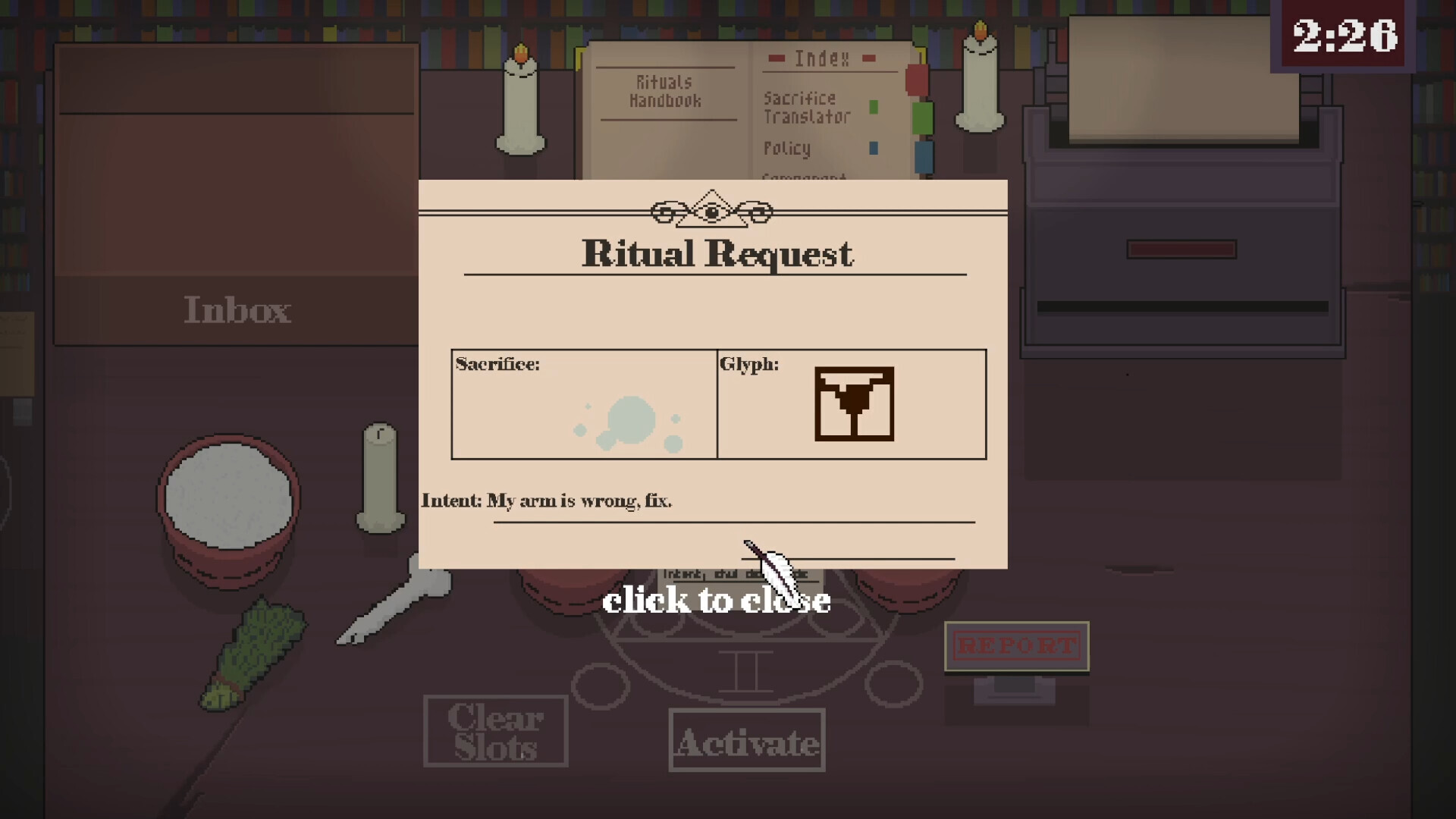 Rites & Receipts Demo Screenshot 2