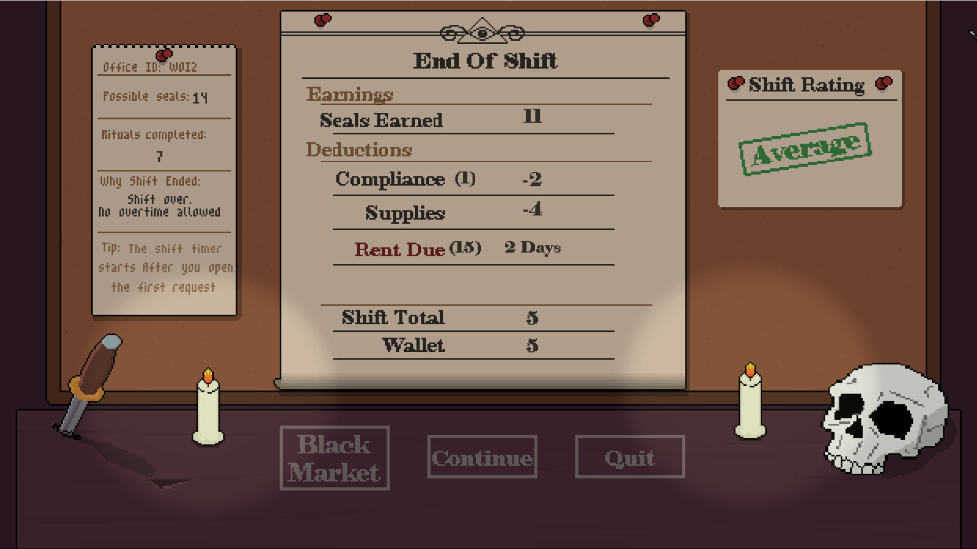 Rites & Receipts Demo Screenshot 1