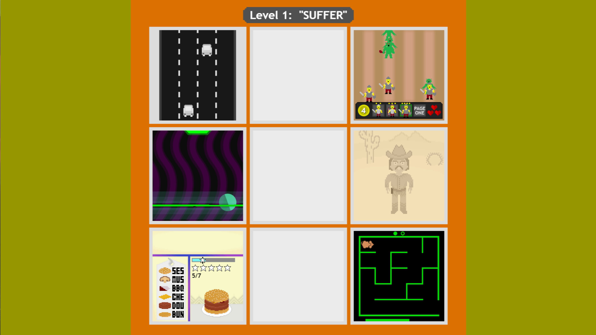 9 Games, 2 Buttons Screenshot 4