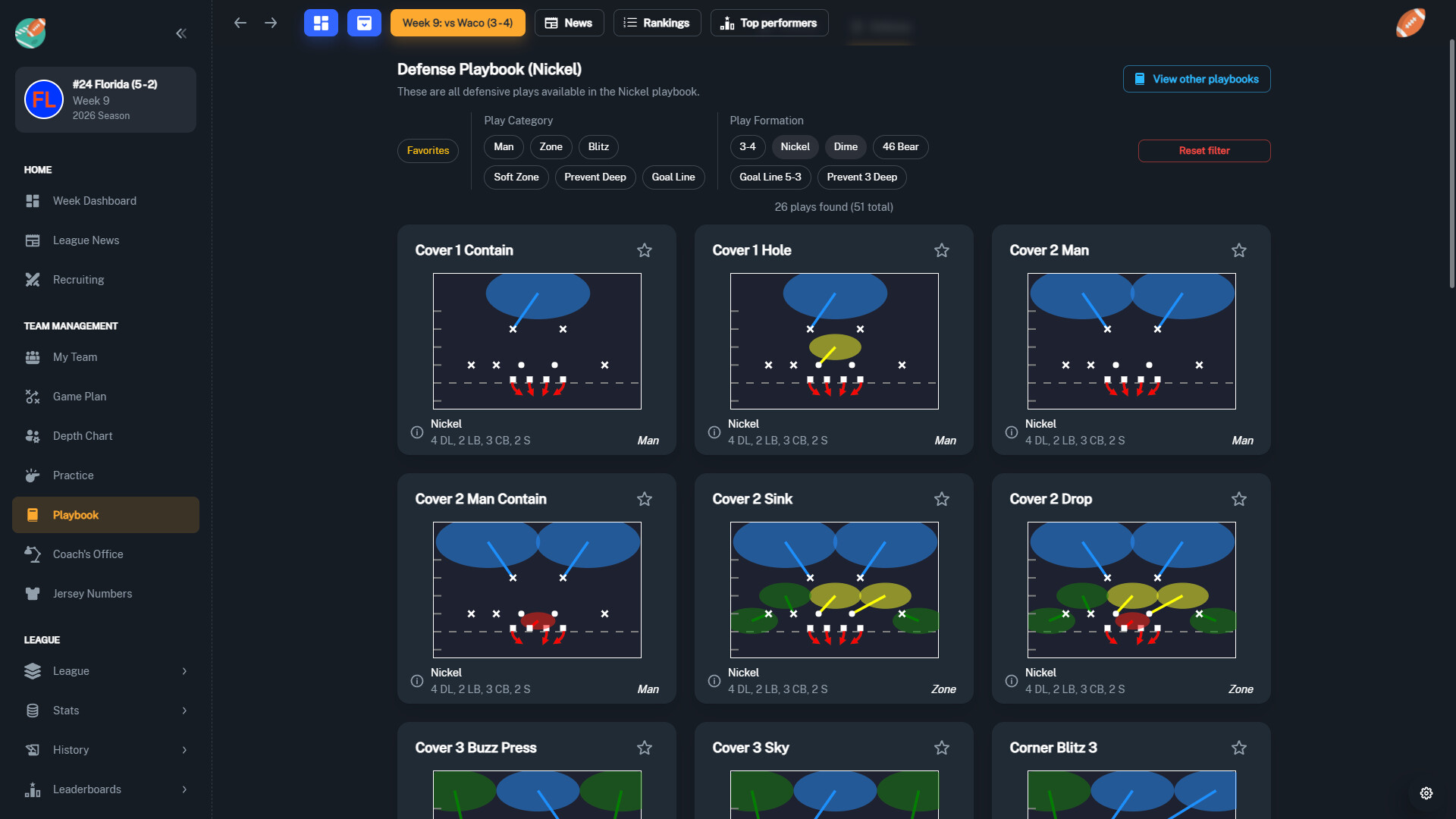 Football Coach: College Dynasty Screenshot 10