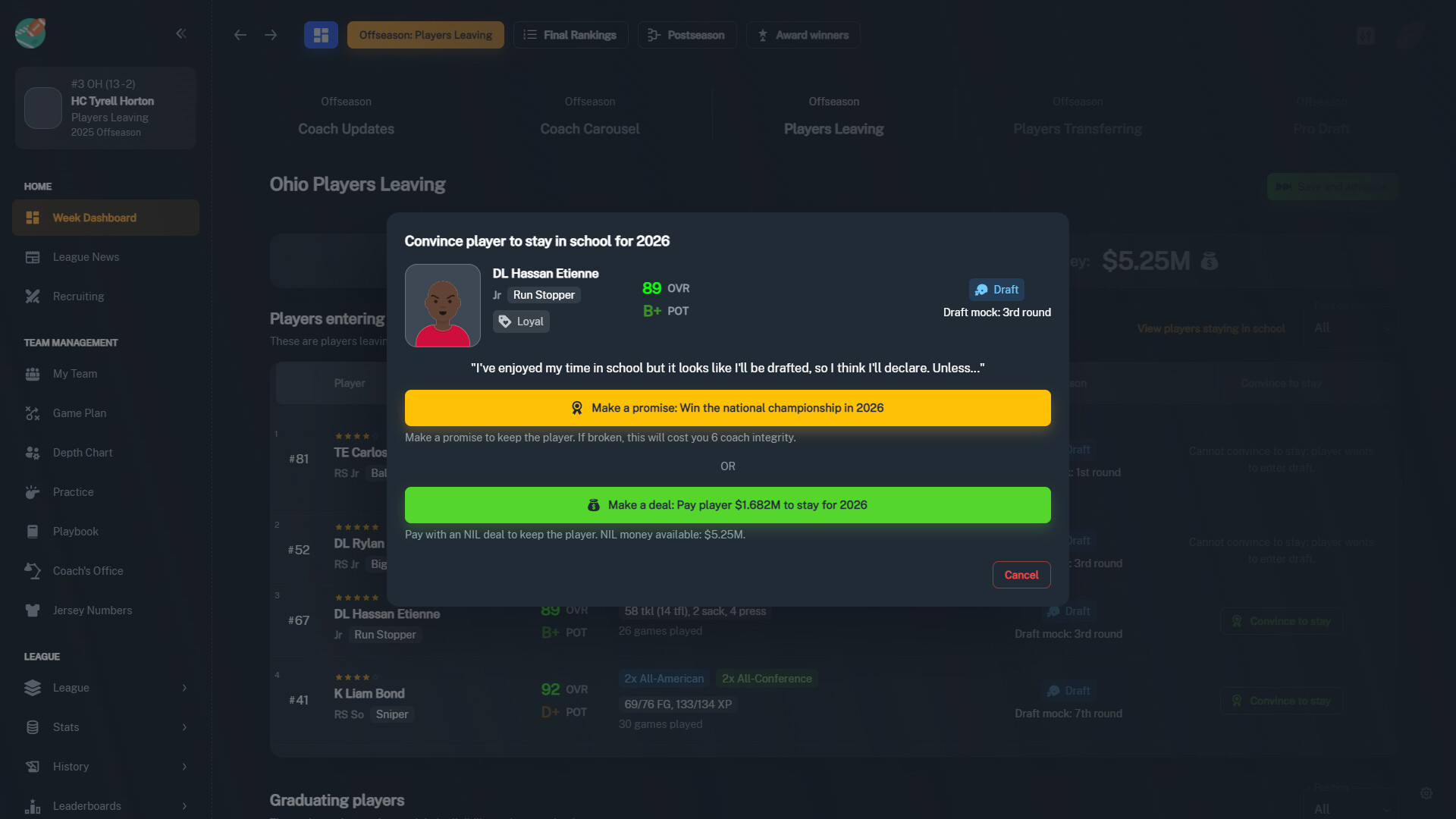Football Coach: College Dynasty Screenshot 11