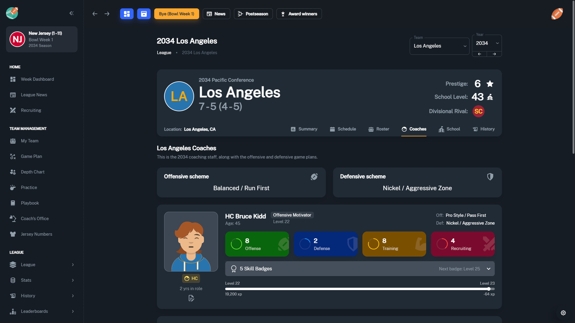 Football Coach: College Dynasty Screenshot 20