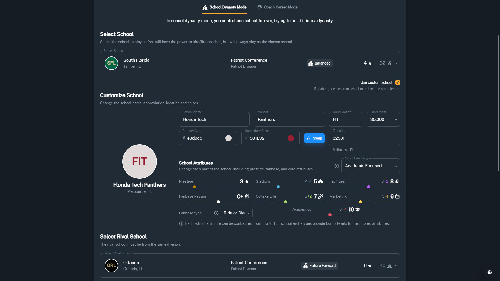 Football Coach: College Dynasty Screenshot 19