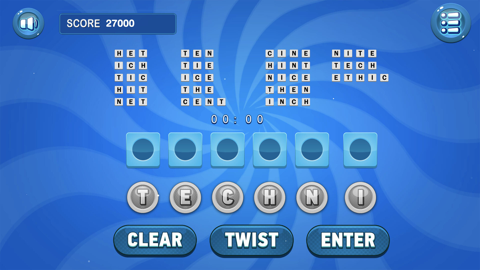 Text Twist Classic Screenshot 2