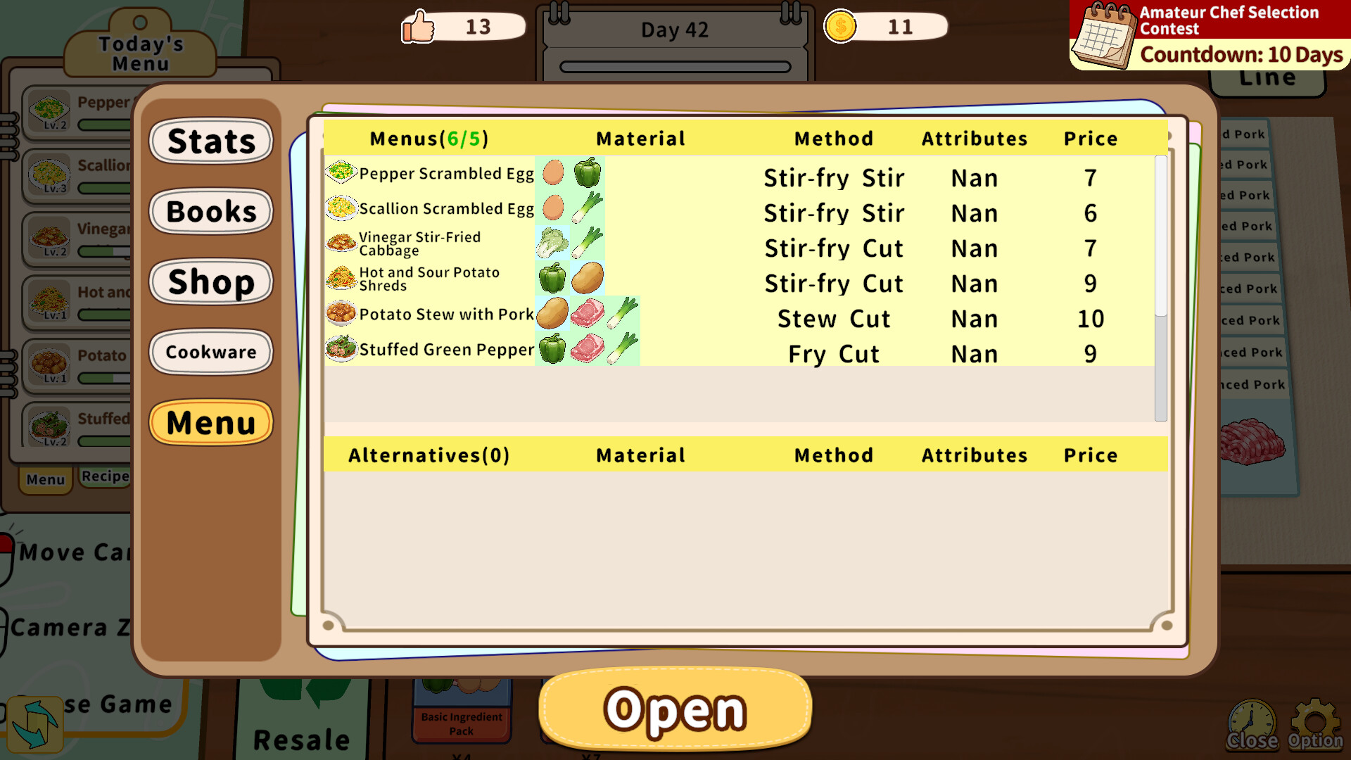 Card Sim: Chinese Restaurant Screenshot 9