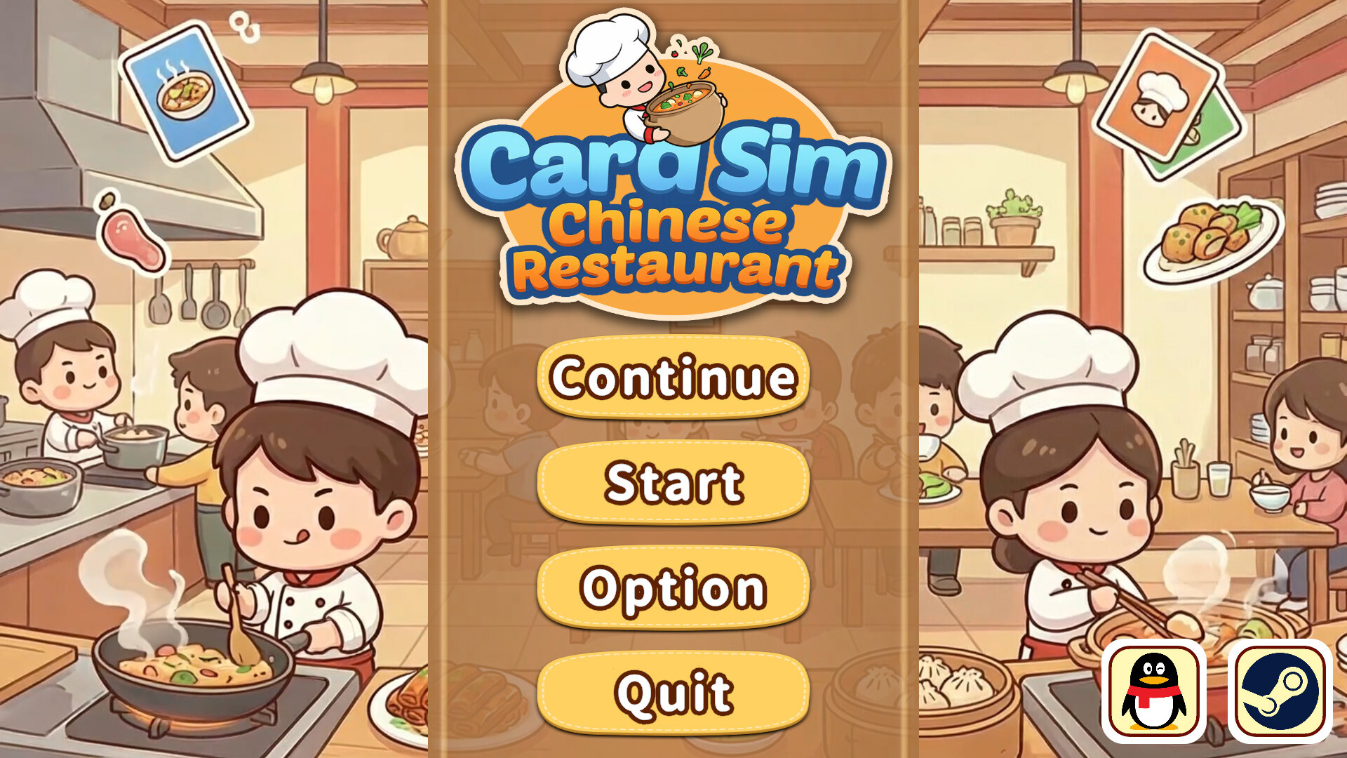 Card Sim: Chinese Restaurant Screenshot 0