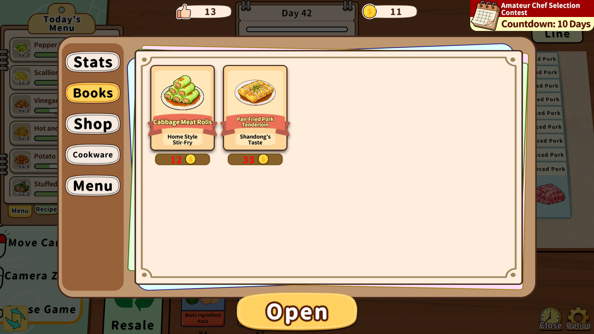 Card Sim: Chinese Restaurant Screenshot 4