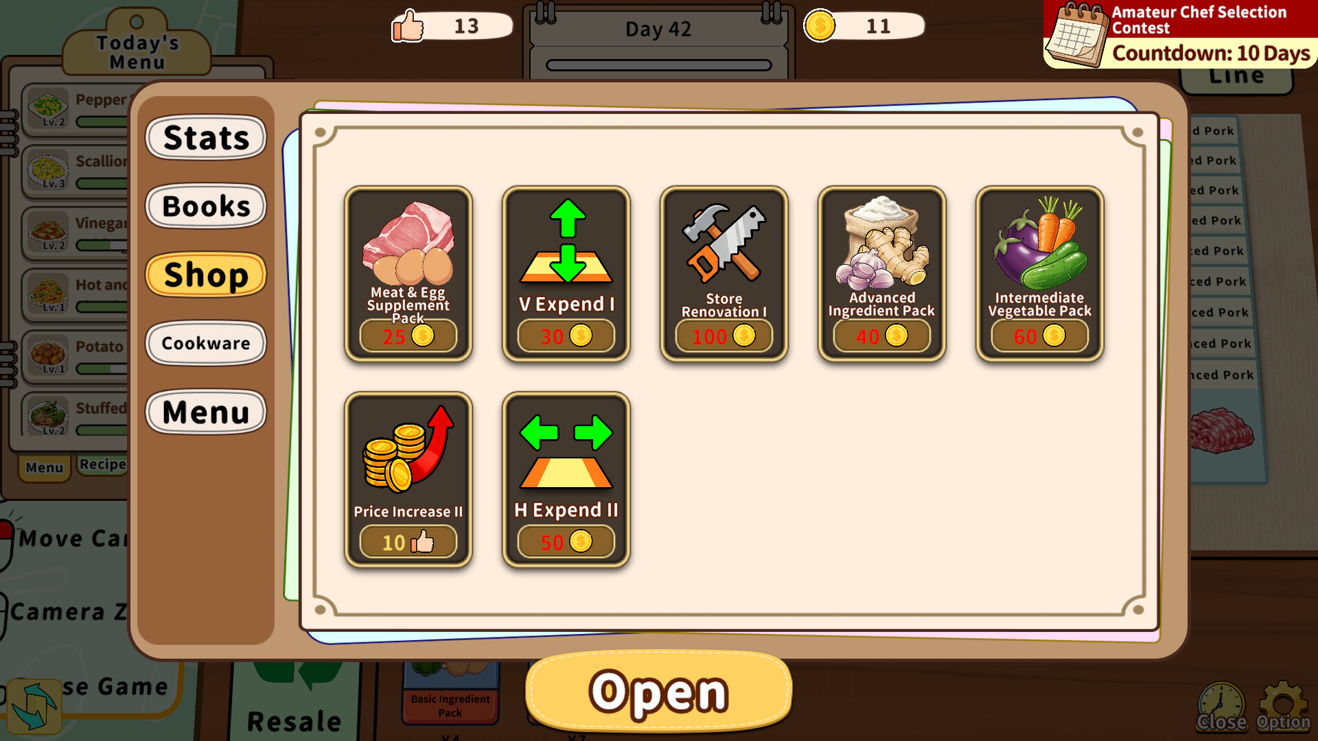 Card Sim: Chinese Restaurant Demo Screenshot 5