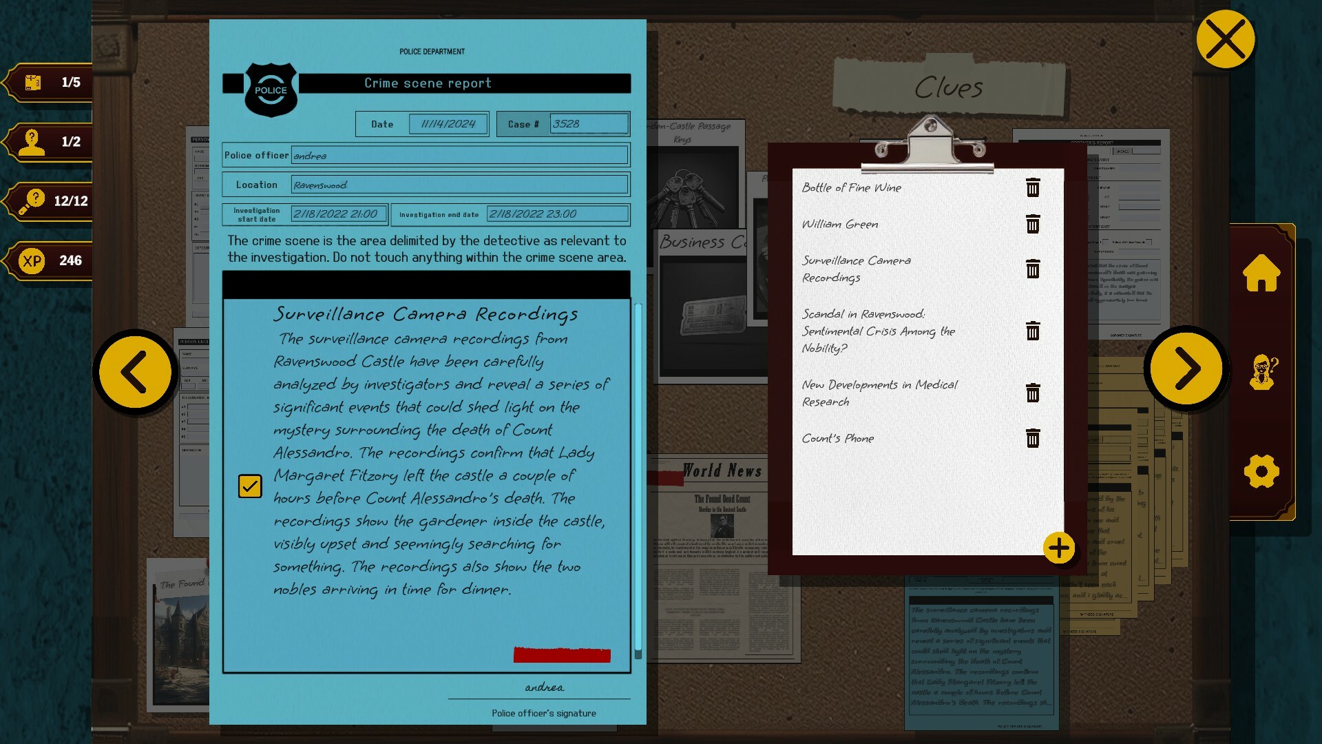 CrimeBot 2: Detective Mystery Games Screenshot 5