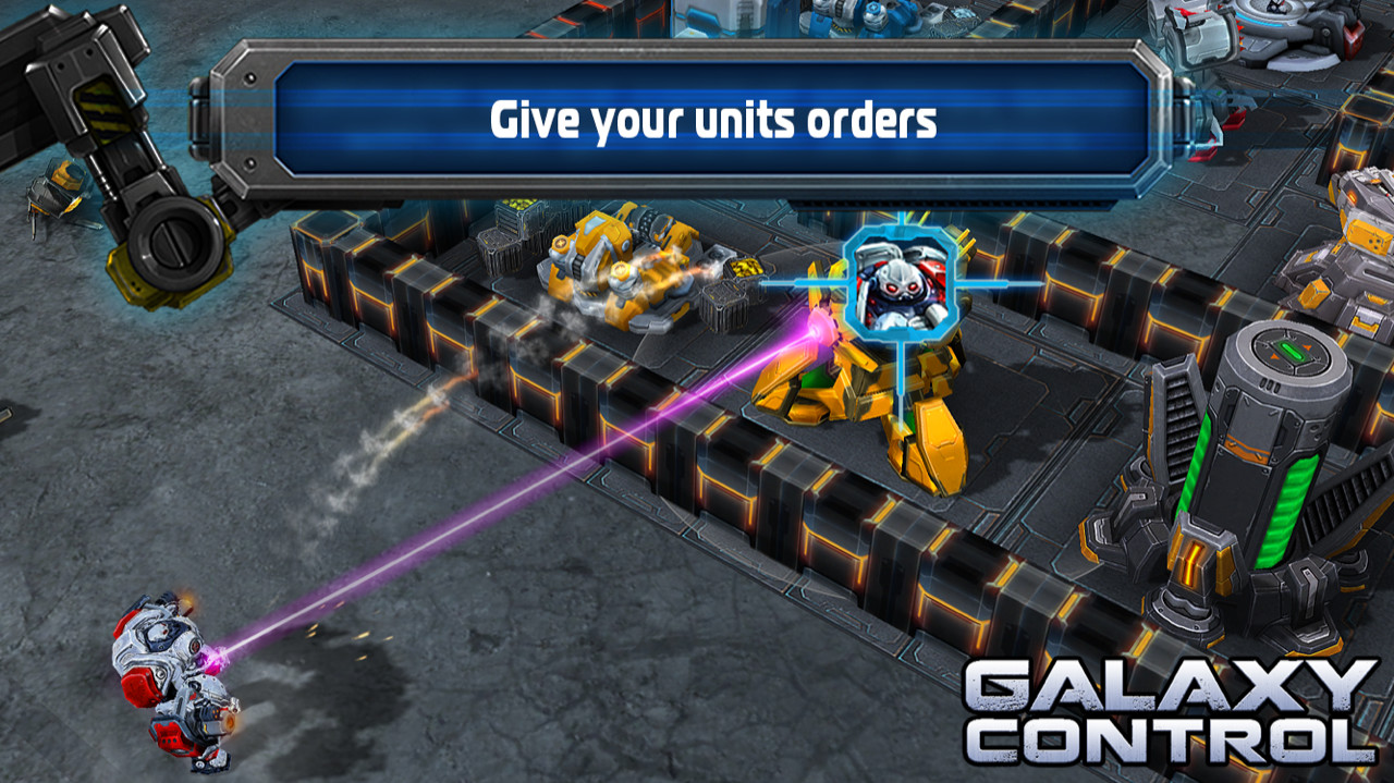 Galaxy Control: 3D Strategy Screenshot 0