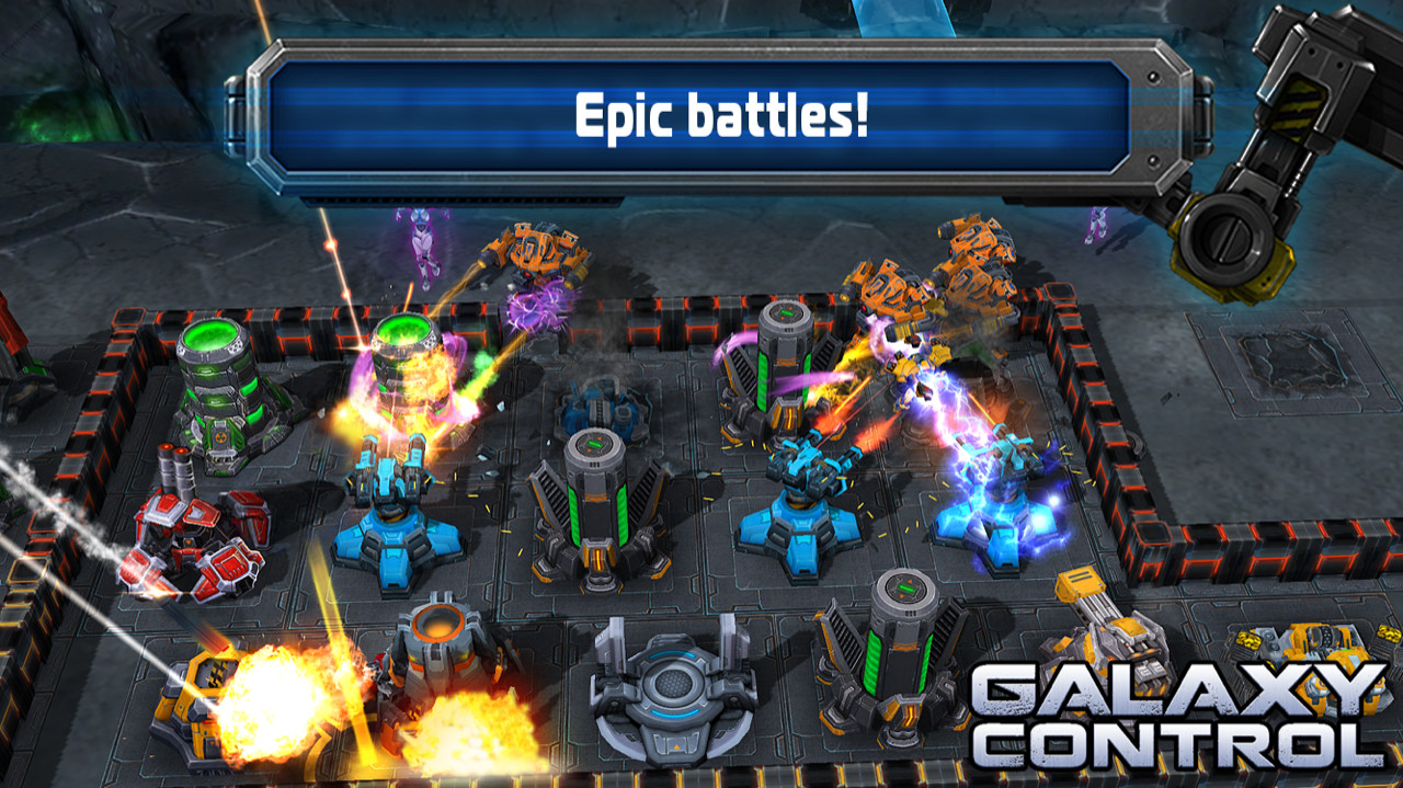 Galaxy Control: 3D Strategy Screenshot 1