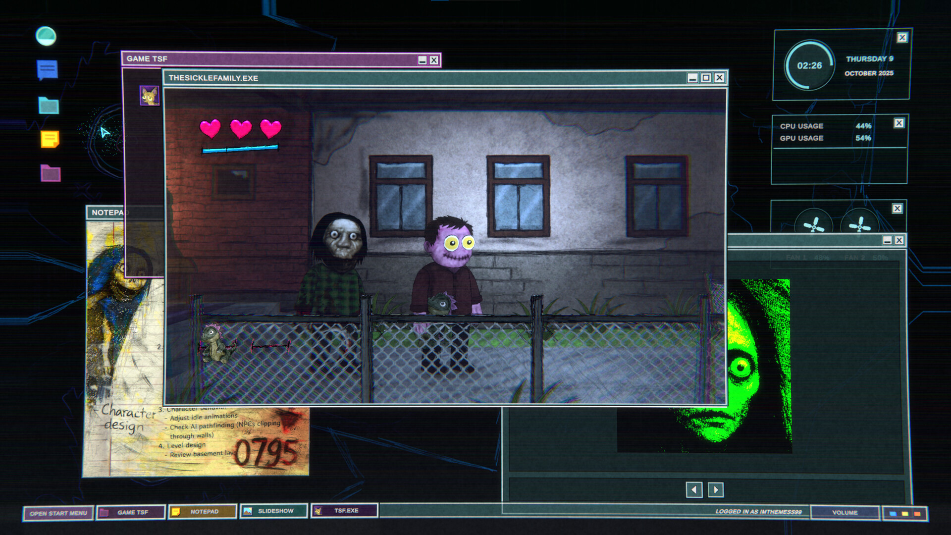 The Sickle Family Screenshot 0