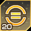 Reach Level 20 Survivalist icon