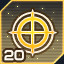 Reach Level 20 Sharpshooter icon