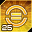 Reach Level 25 Survivalist icon