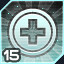 Reach Level 15 Medic icon