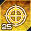 Reach Level 25 Sharpshooter icon