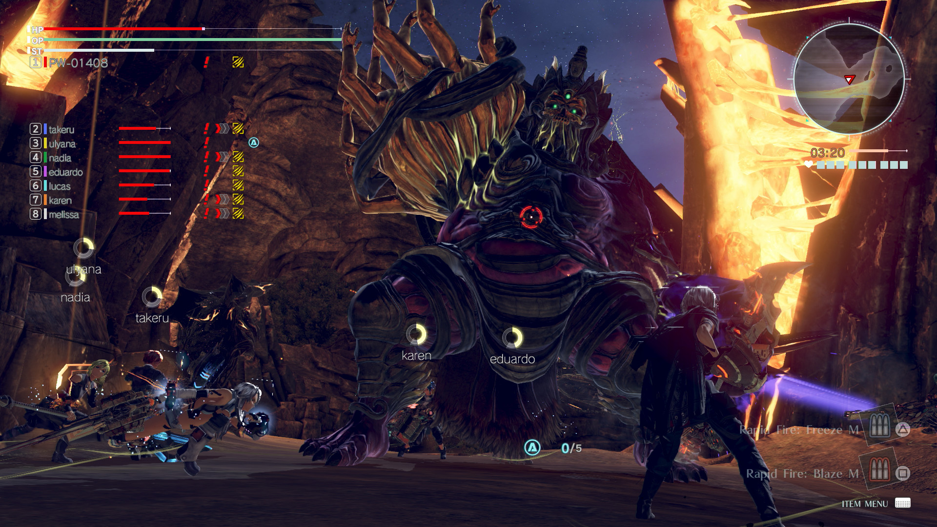 GOD EATER 3 Screenshot 1
