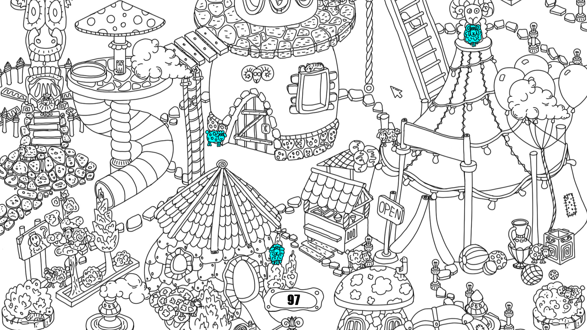 100 hidden rams Screenshot 1