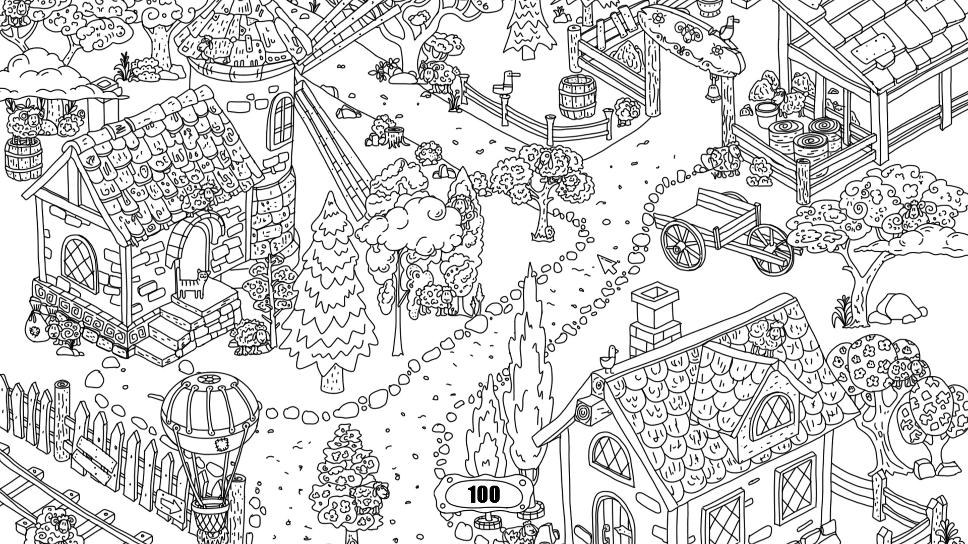 100 hidden rams Screenshot 0