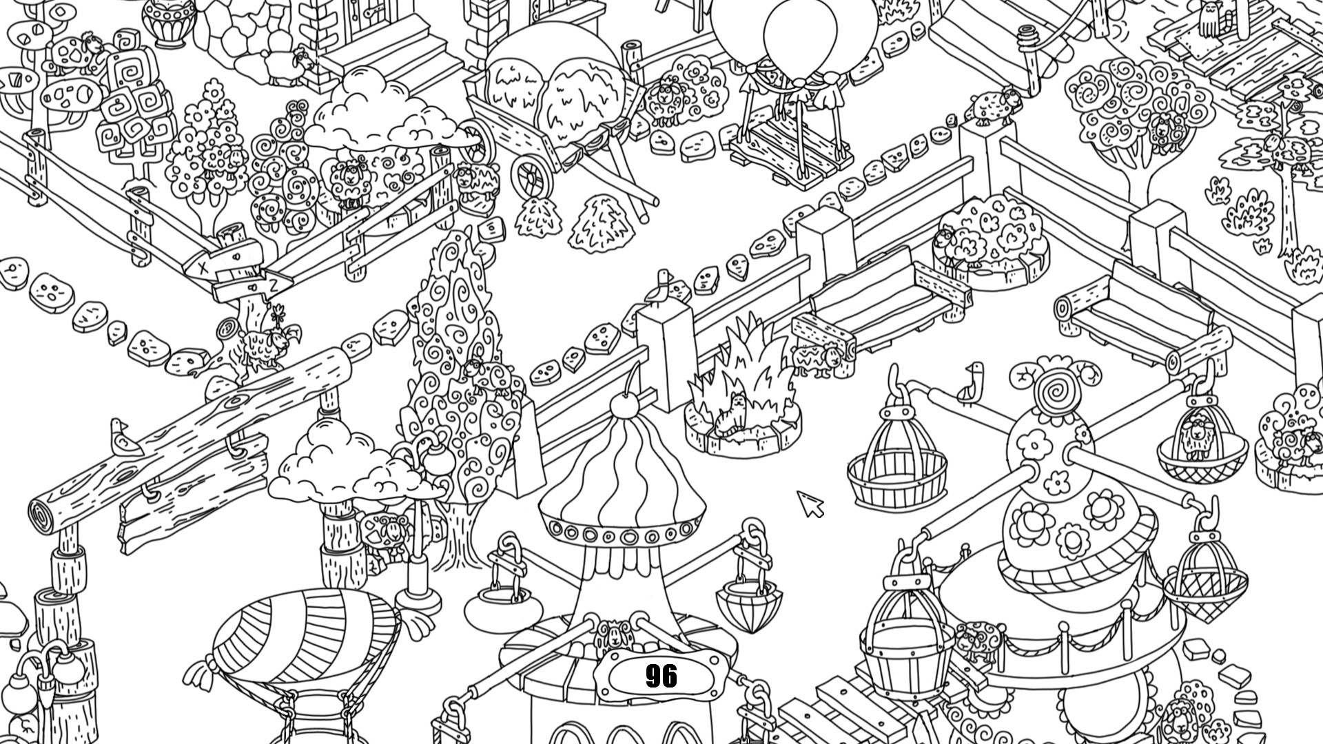 100 hidden rams Screenshot 2