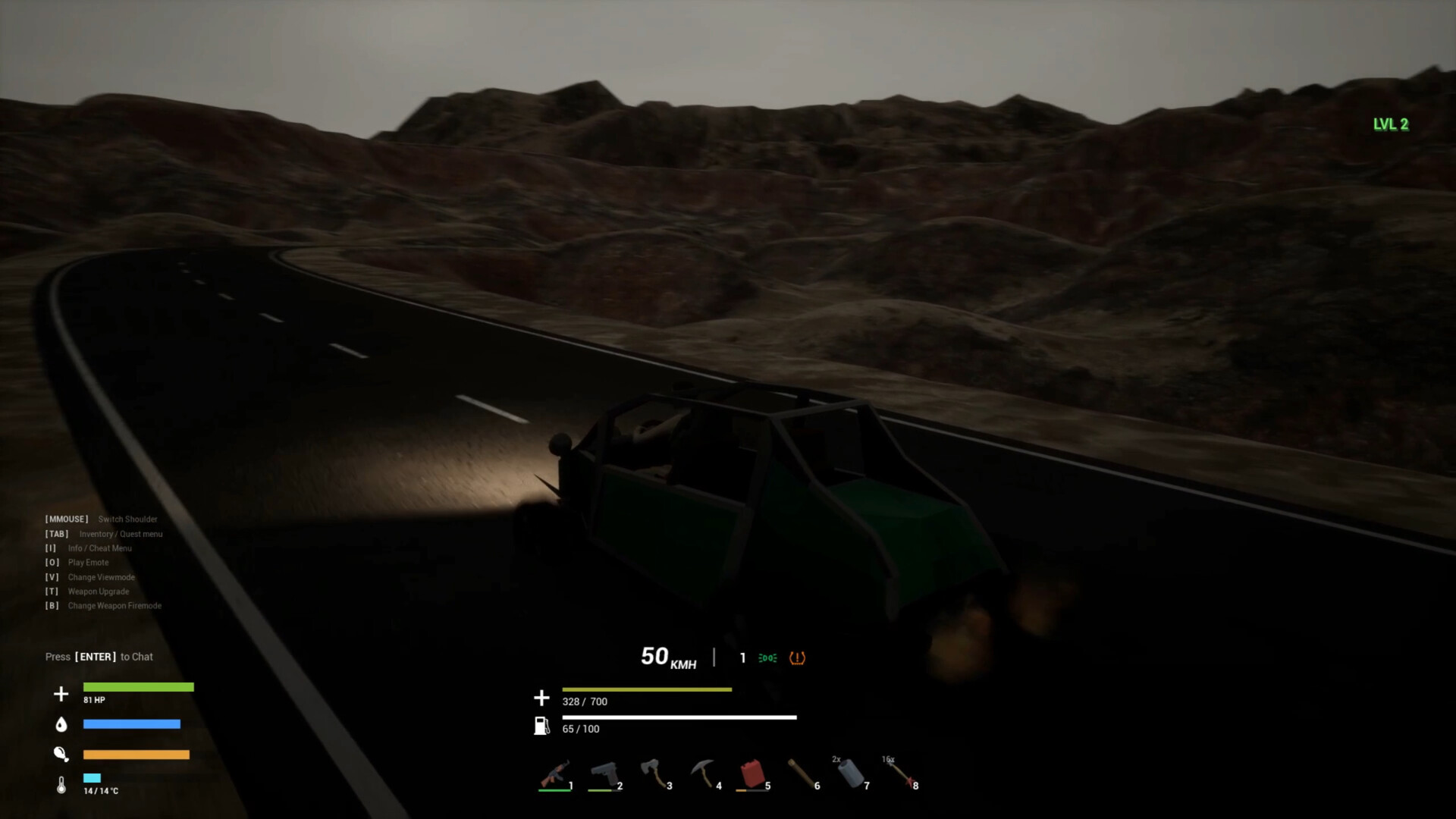 The Long Drive Badland Screenshot 0