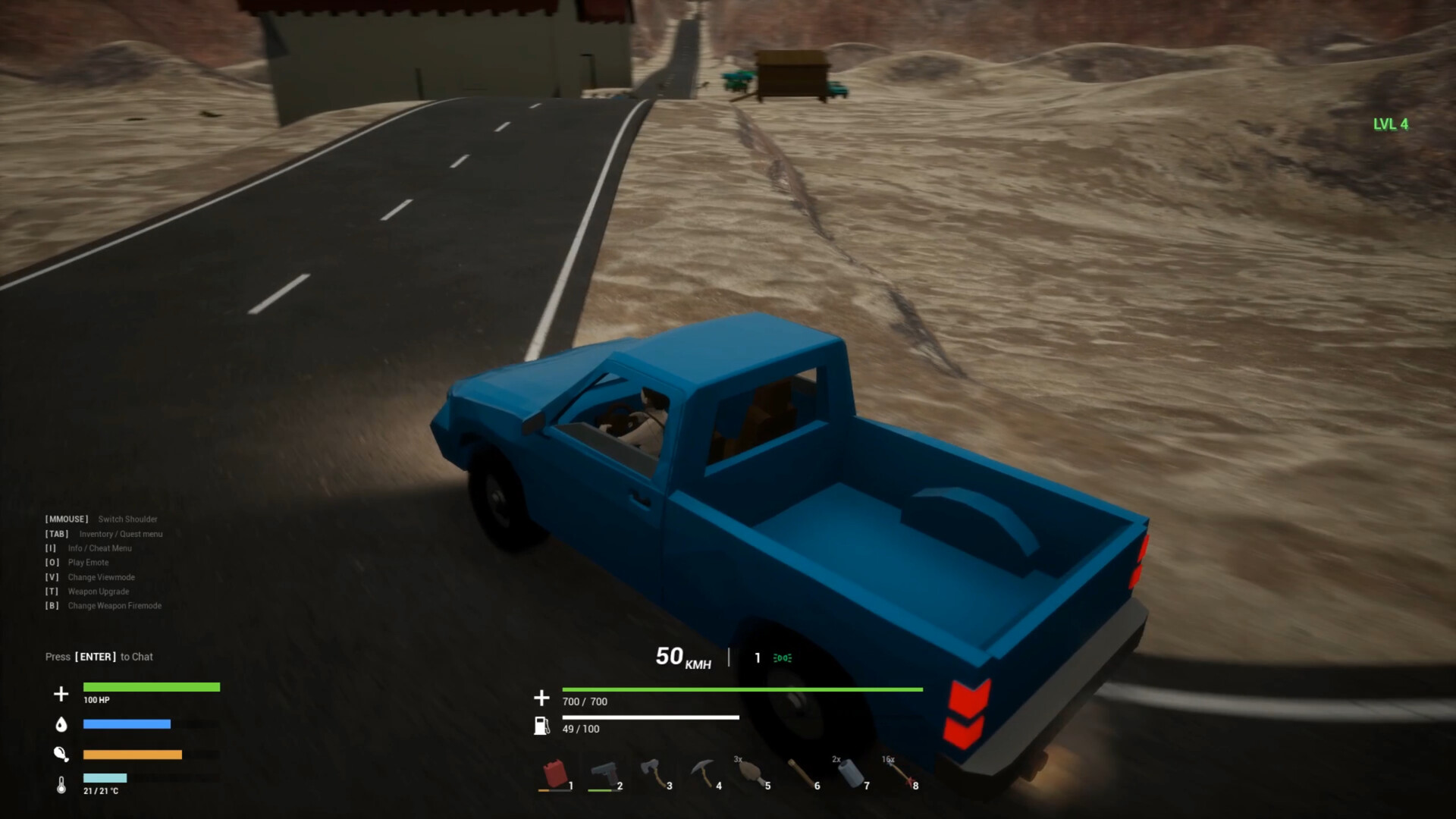 The Long Drive Badland Screenshot 2