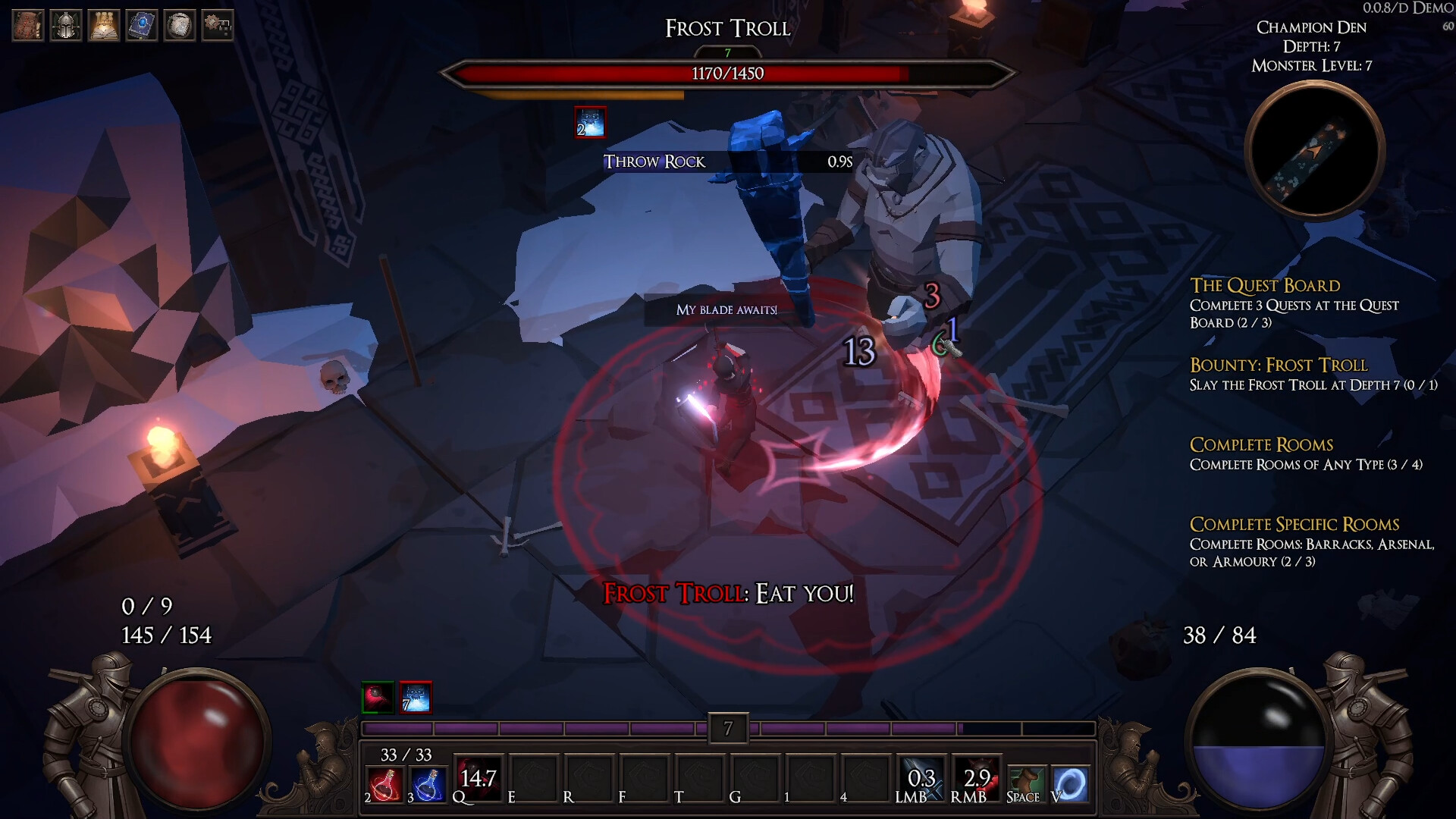 Legends of Azamar Demo Screenshot 2