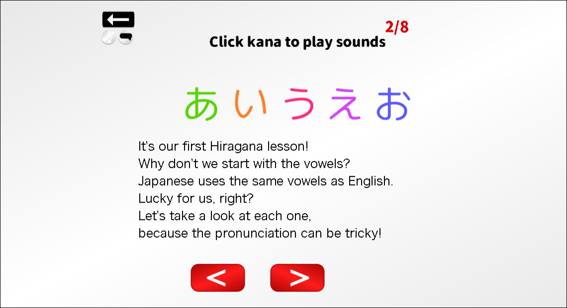 Let's Learn Japanese! Hiragana Screenshot 5