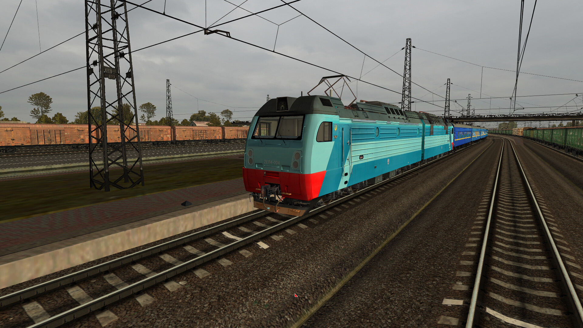 ZDSimulator - 2EL4 Locomotive Screenshot 0