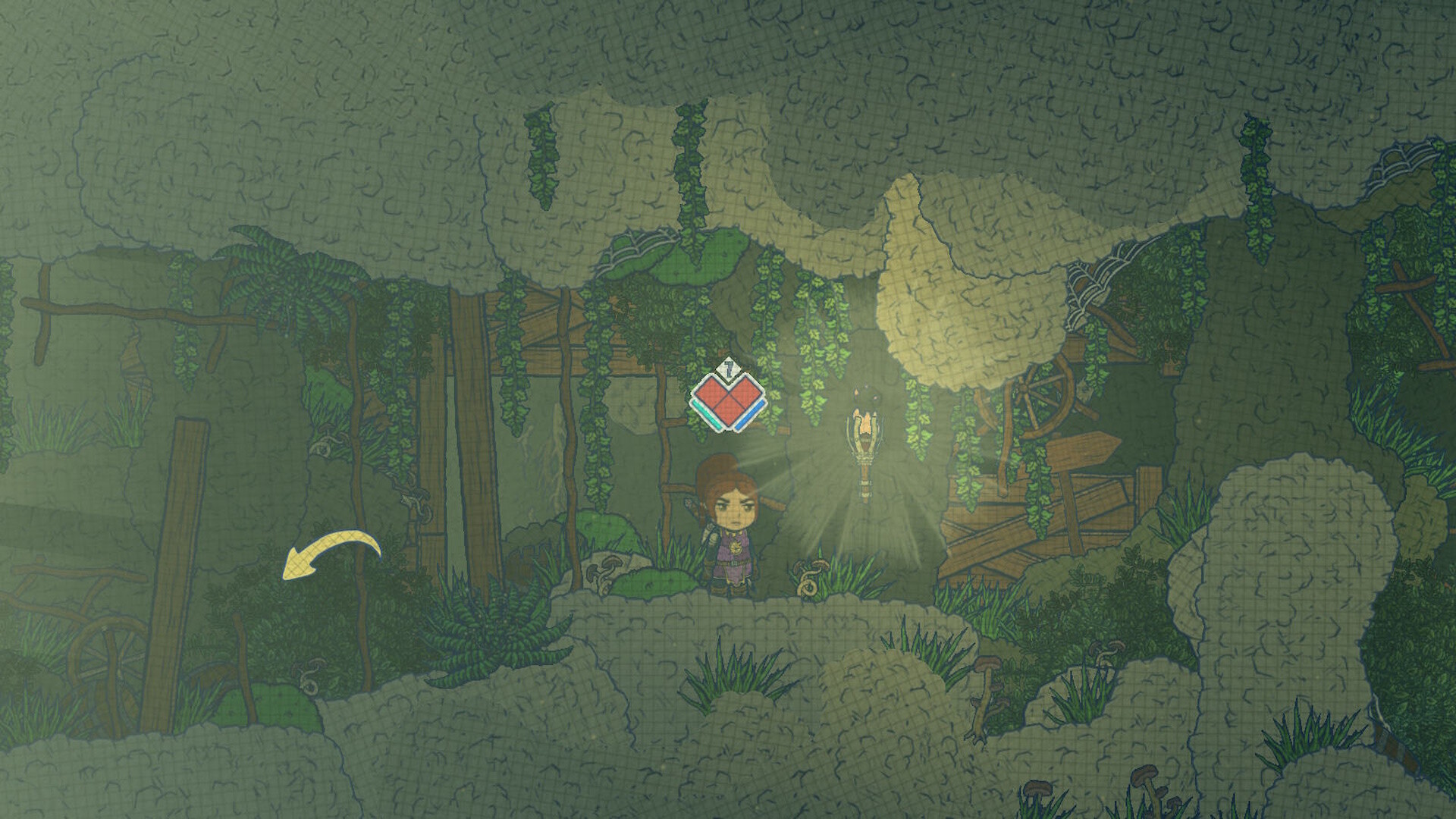 Painted Legend: Knights of Ink & Paper Screenshot 7