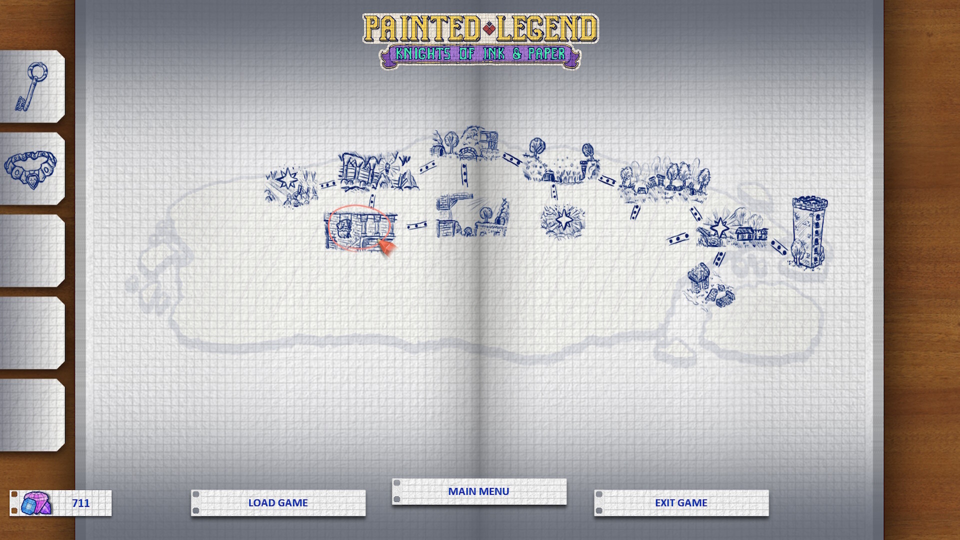 Painted Legend: Knights of Ink & Paper Screenshot 6