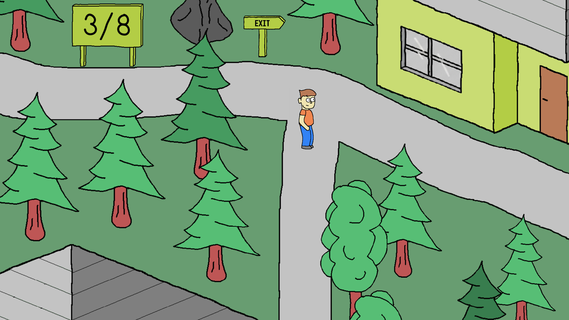 Red Exit Is A Lie Screenshot 0