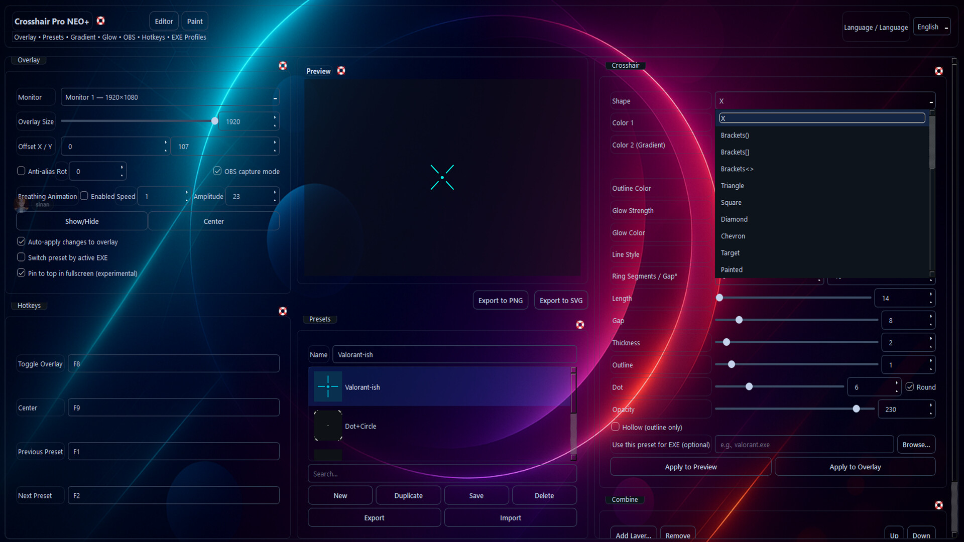 Crosshair Pro Screenshot 0