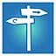 Elevator separator icon