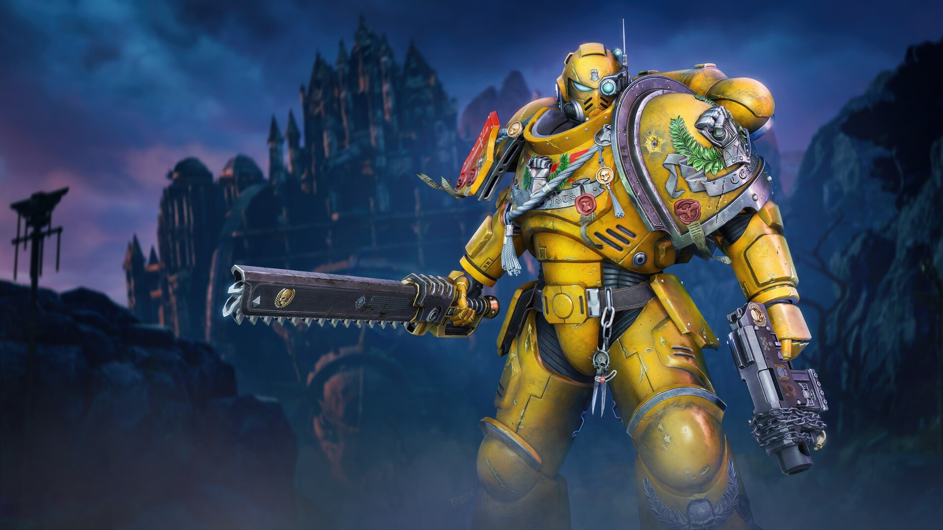 Warhammer 40,000: Space Marine 2 - Imperial Fists Cosmetic Pack Screenshot 0