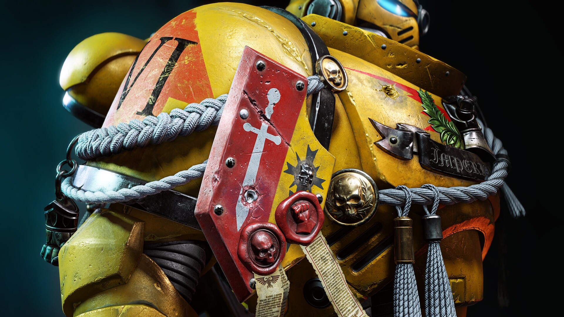 Warhammer 40,000: Space Marine 2 - Imperial Fists Cosmetic Pack Screenshot 6