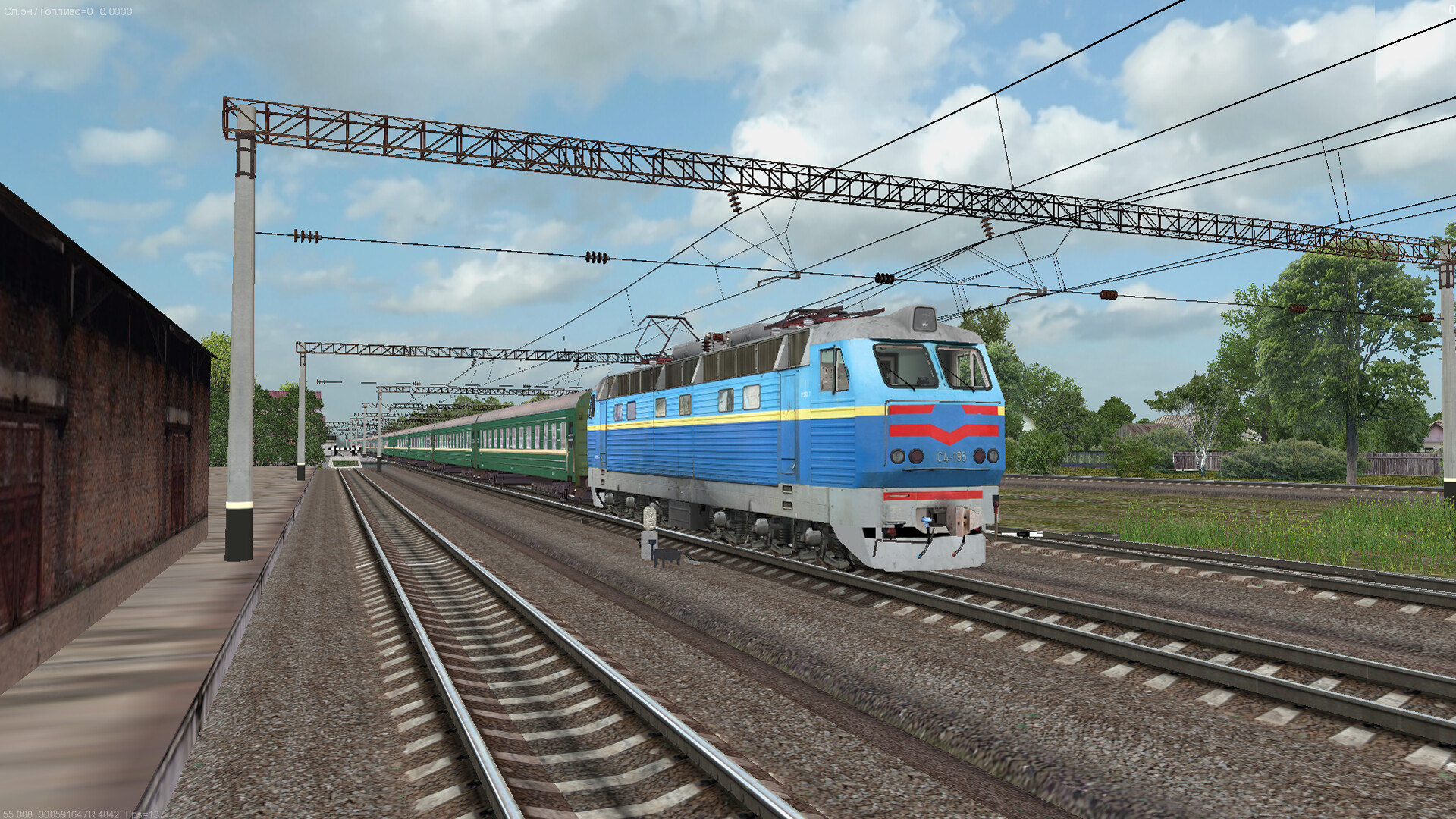 ZDSimulator - ChS4kvr Locomotive Screenshot 3