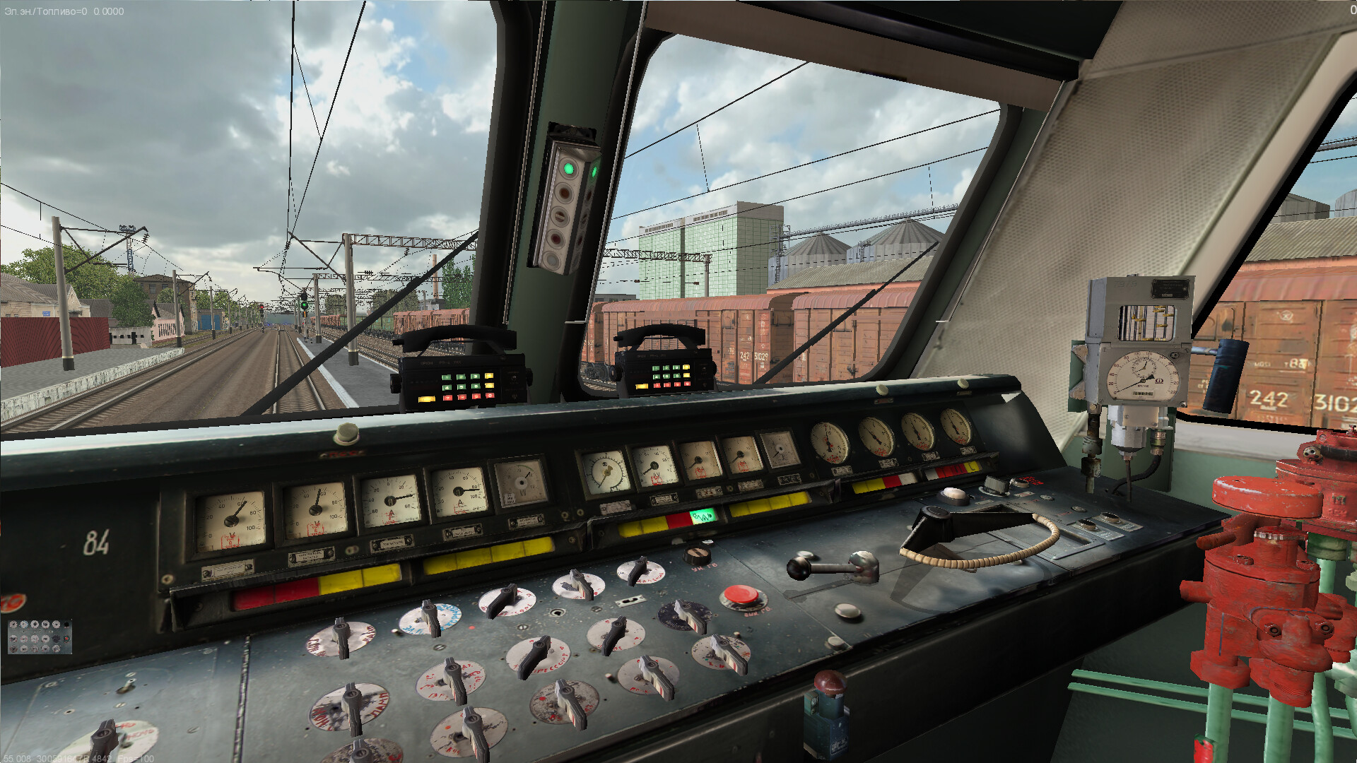 ZDSimulator - ChS4kvr Locomotive Screenshot 5