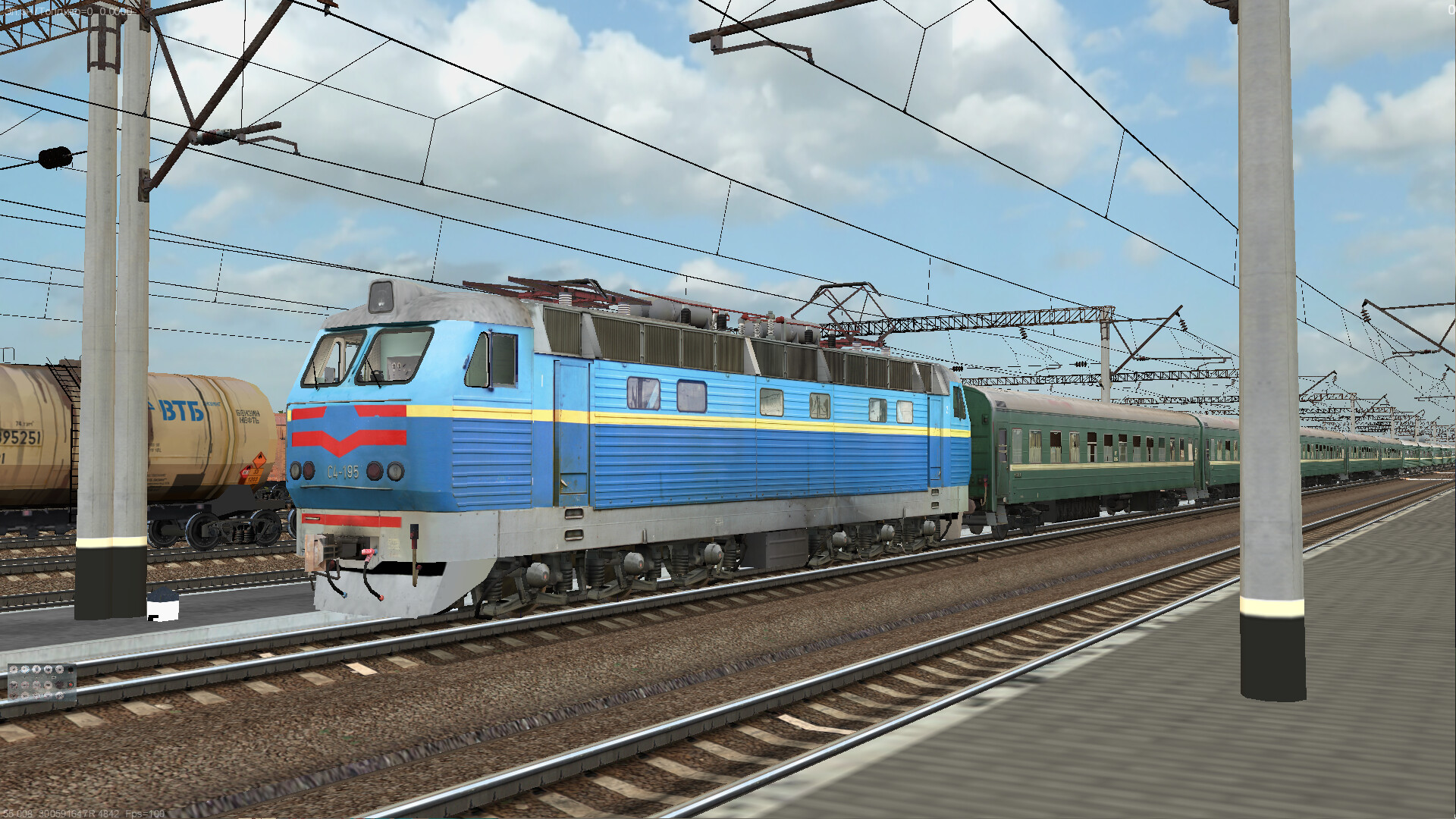 ZDSimulator - ChS4kvr Locomotive Screenshot 1
