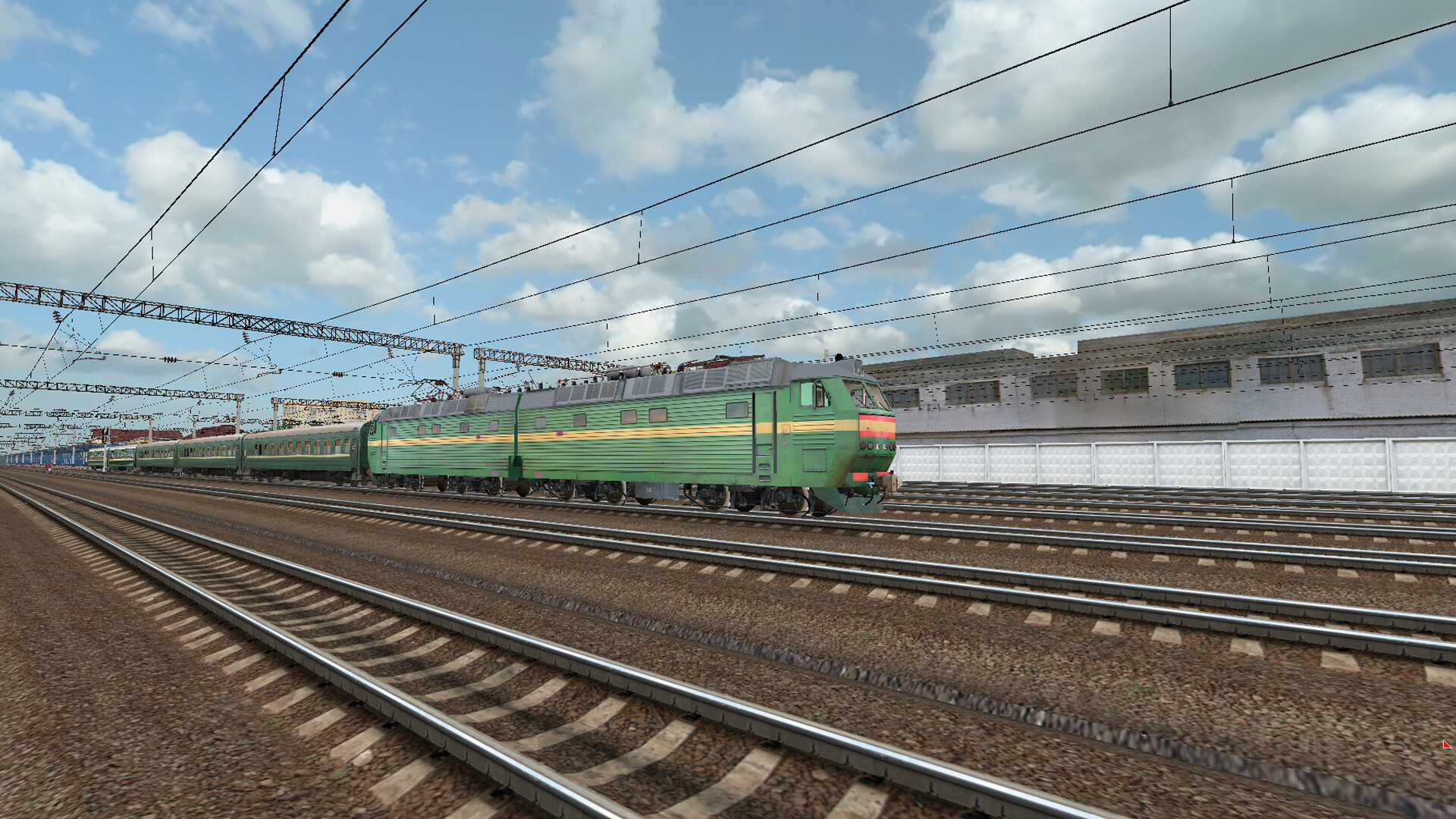 ZDSimulator - ChS8 Locomotive Screenshot 3