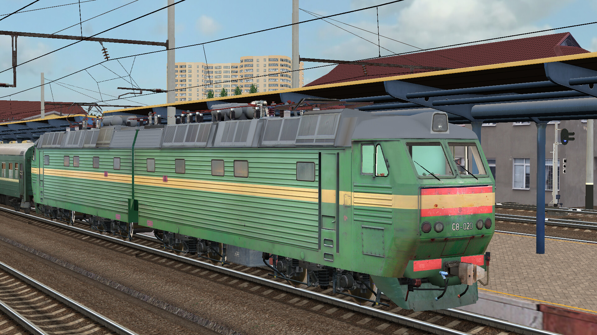ZDSimulator - ChS8 Locomotive Screenshot 0