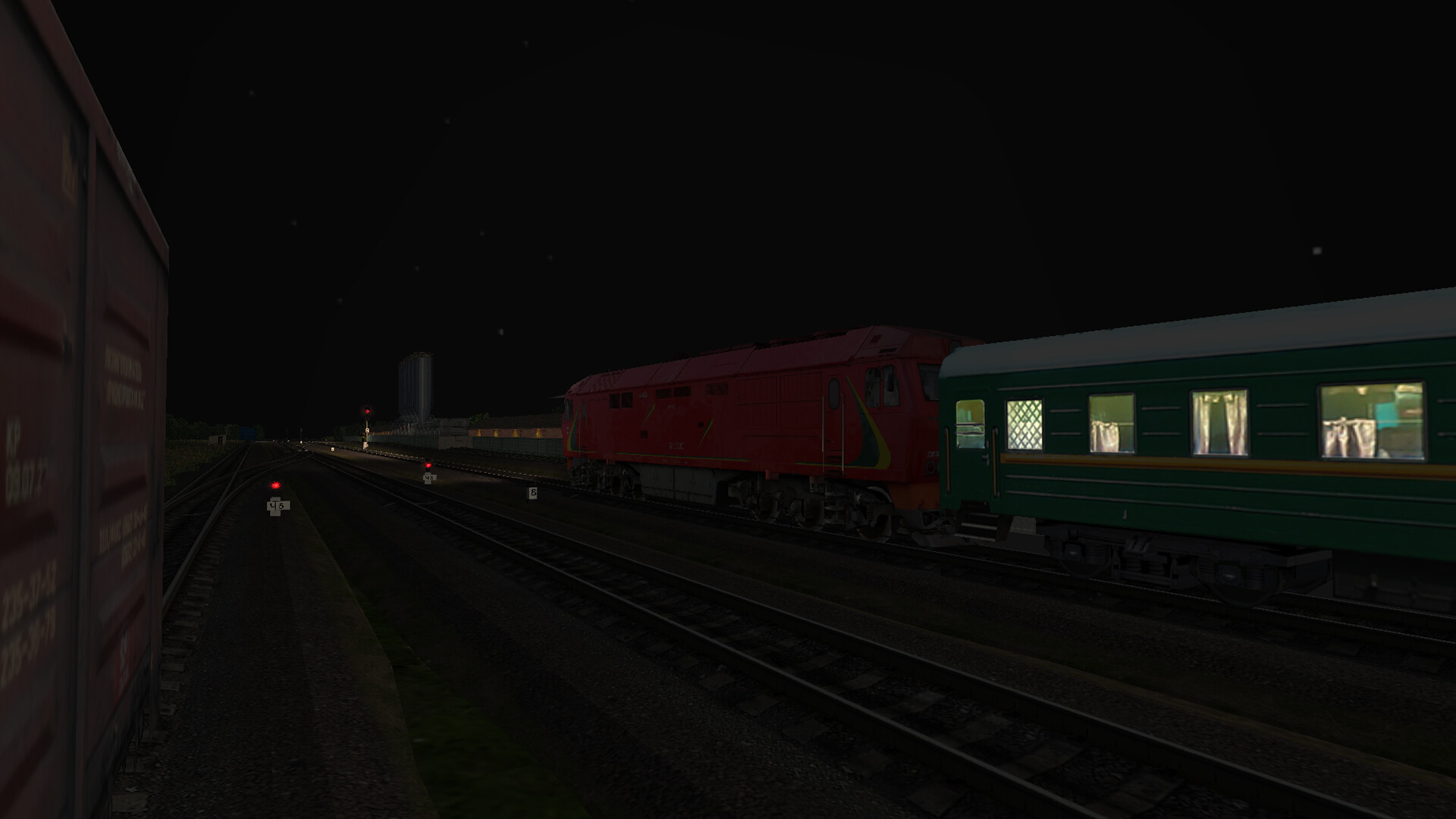 ZDSimulator - TEP70bs Locomotive Screenshot 8