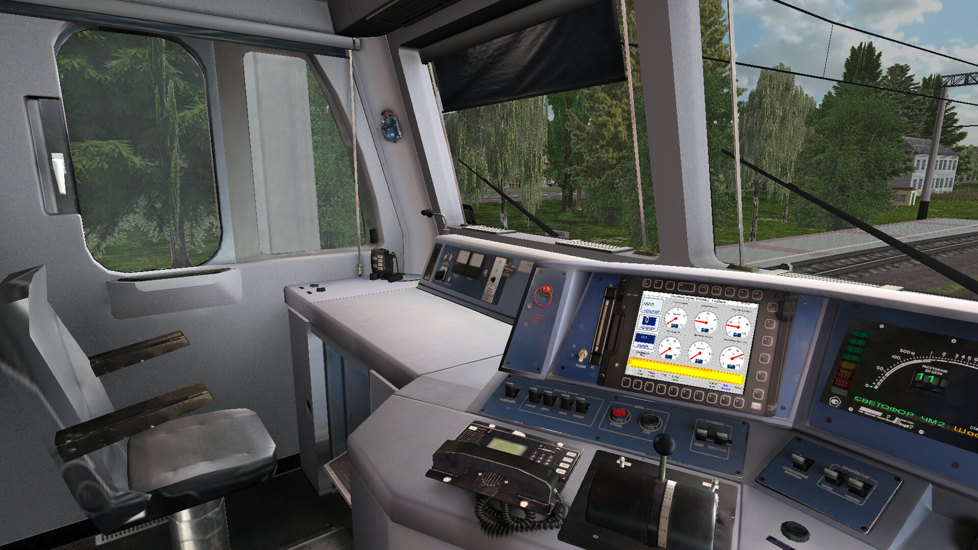 ZDSimulator - TEP70bs Locomotive Screenshot 4